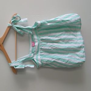 Stoney Clover x Target | Green stripe tank top. NWT XS.